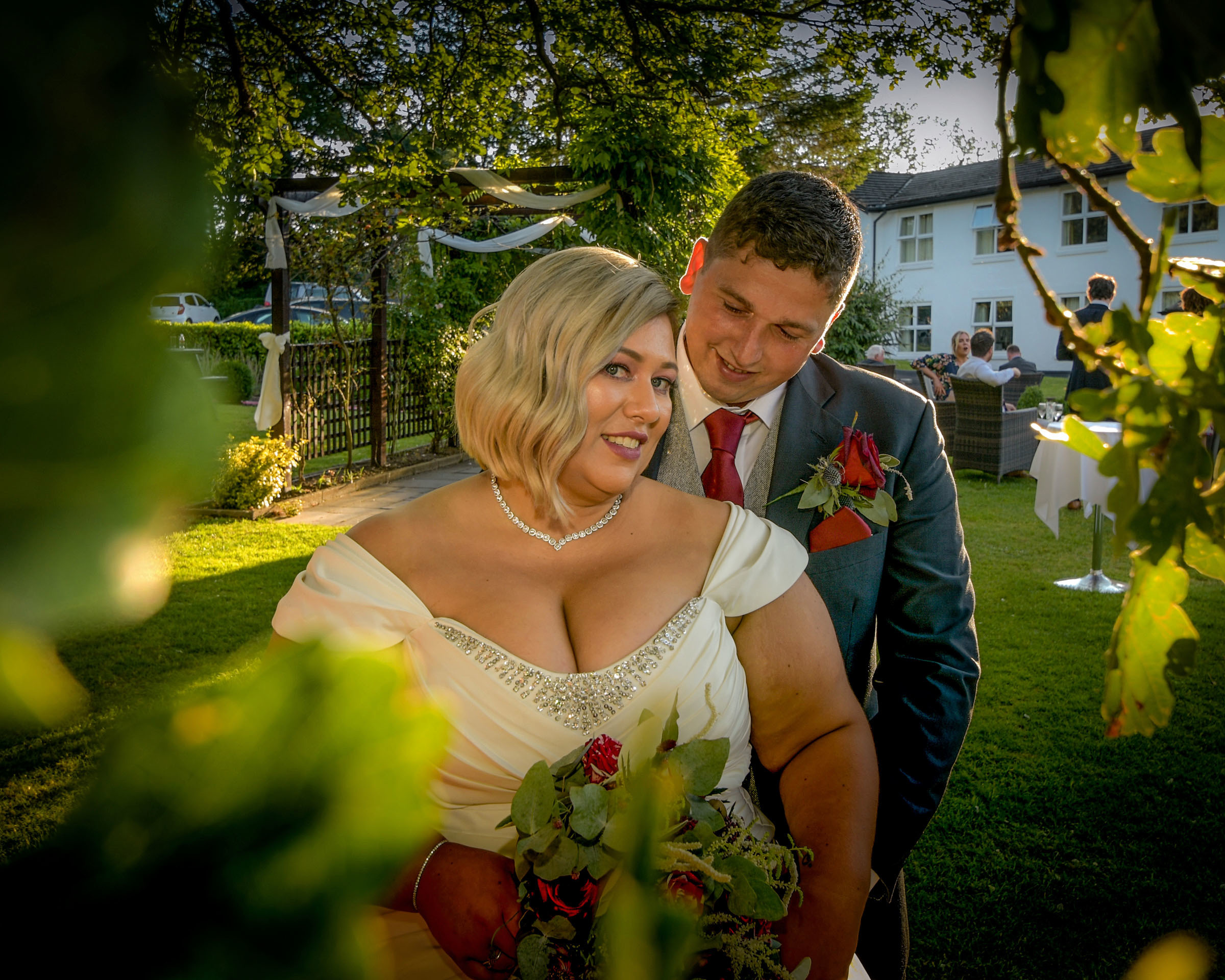 Tania and Connor Rowlands. Picture: Jolene Roberts of Wedding Photography by Jolene