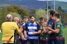 Ruthin take on local rivals Bala. Picture: Ruthin Rugby Club