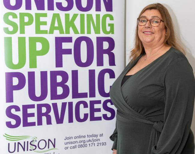 UNISON Cymru Wales regional secretary, Karen Loughlin. Picture: Natasha Hirst.