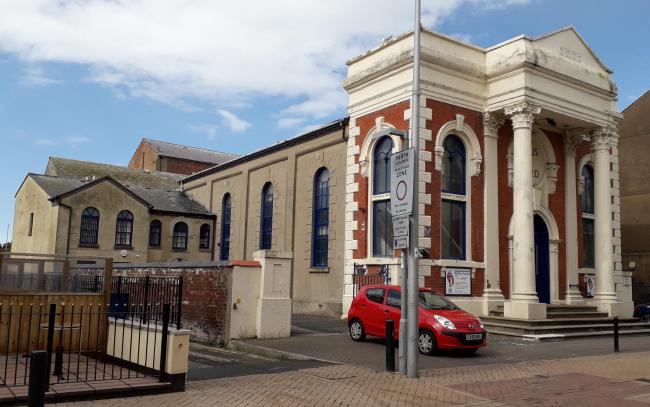 The exterior of Sussex Street Christian Centre, Rhyl