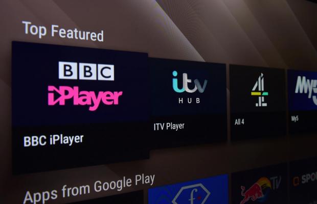 Rhyl Journal: BBC iPlayer, ITV Hub, All 4, My 5 streaming apps on Smart TV. Credit: PA