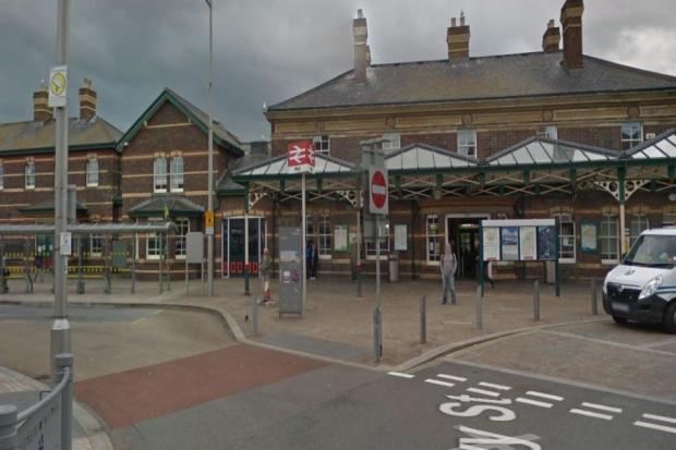 Rhyl railway station. Photo: GoogleMaps
