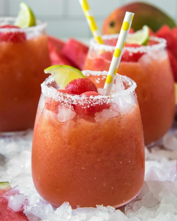 Rhyl Journal: Frozen Watermelon Margarita. Credit: @recipegirl/ The Bottle Club