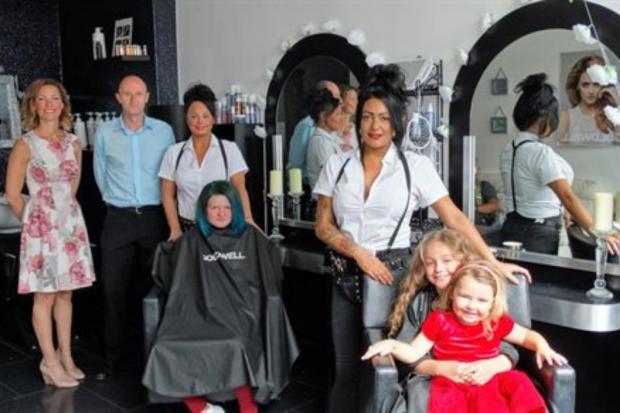Nicole Morris was able to realise her dream of opening her own salon with the support of  Communities for Work in Torfaen.