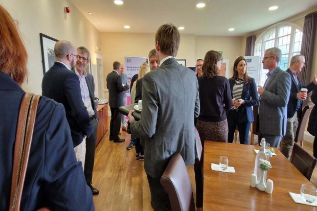 Business leaders from across the region attended the IoD North Wales business lunch event at Bangor University's Management Centre.