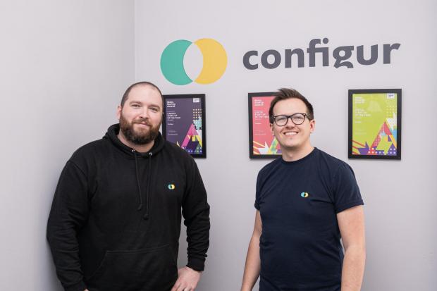 Configur founders (L-R) Marco Oliver and Josh Evans