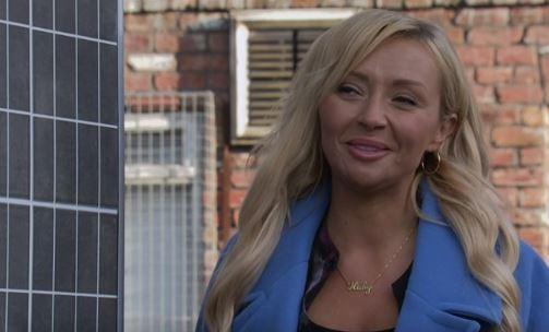 Kimberly returned to the cobbles earlier this year.