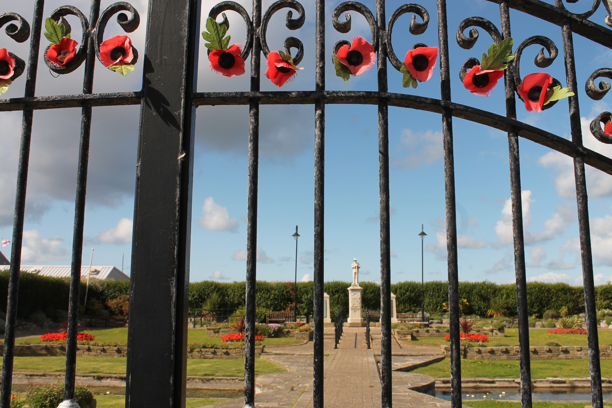 Yveline Le Gars Hands took this photo of the Memorial Gardens, Rhyl.