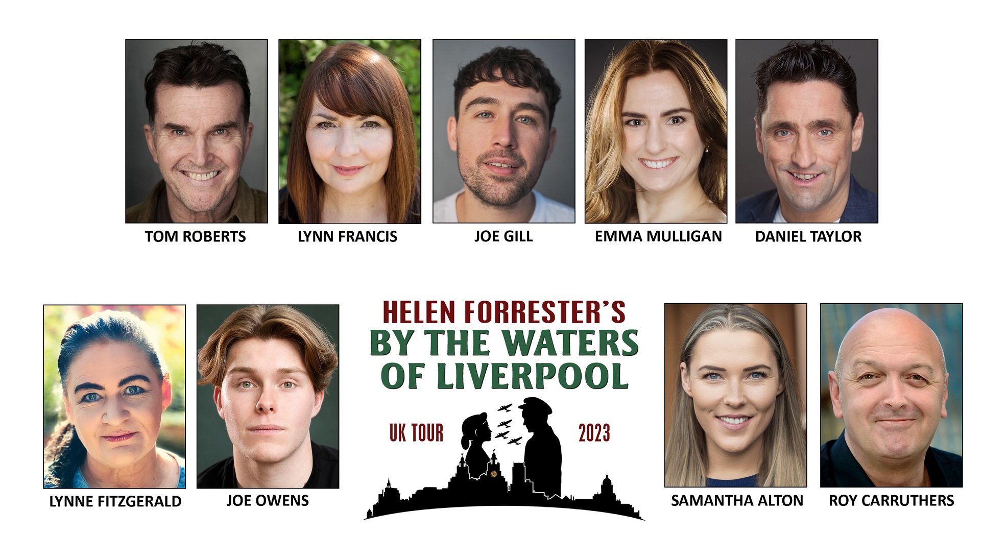 Full cast of Helen Forresters By The Waters Of Liverpool.