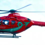 Library picture of an air ambulance