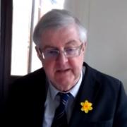 First Minister of Wales Mark Drakeford speaking via videolink to the Welsh Affairs Committee. Picture date: Wednesday September 4, 2019. Picture: PA Wire