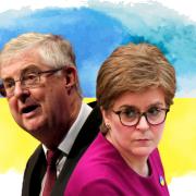 Nicola Sturgeon and Mark Drakeford have told Westminster that both Scotland and Wales are willing to become “super sponsors” for Ukrainian refugees. (Picture: PA Wire)