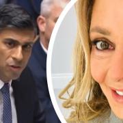 Rishi Sunak and other politicians have come under fire from Carol Vorderman.