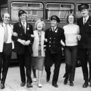 The stars of Holiday on the Buses
