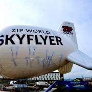The Zip World Skyflyer in Rhyl
