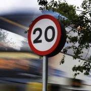 30mph roads in Denbighshire were reduced to 20mph on September 17.