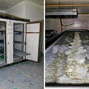 Matt Scott, 25, discovered this long-abandoned mortuary while out exploring some woodland in Abergele.
