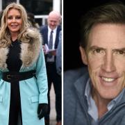 Carol Vorderman shared a photo on Instagram with Rob Brydon saying they are working on an 