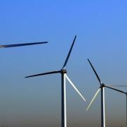 Library image of wind turbines. Photo credit: Phil Noble/PA.