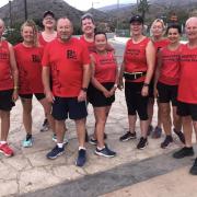 Prestatyn runners make the best of the warmth in Spain
