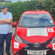 Stuart Walker (pictured) is a driving instructor with 35 years of experience.