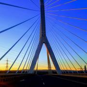 Dan Wilsons took this photo of the Flintshire Bridge.
