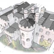 The first view of the proposed new roof created by the talented team at Chambers Conservation