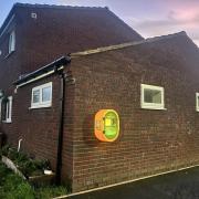 The new defibrillator on Chester Avenue Community House