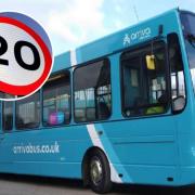 Concerns over bus services have arisen due to the 20mph speed limits in Wales.