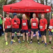 The six men who overcame the muddy conditions