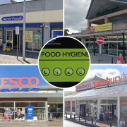 Some of the supermarkets in the Rhyl and Prestatyn area.