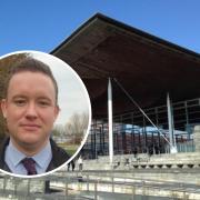 MS for Vale of Clwyd, Gareth Davies, and the Senedd