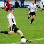 A photo from Rhyl's defeat to Holyhead Hotspur