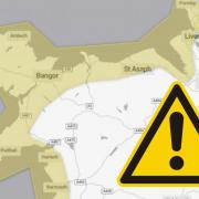 Weather warning for high winds in North Wales