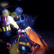 The rescue operation to recover the broken-down vessel