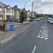 The burglary took place on Stanley Park Avenue in Rhyl.