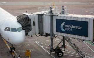 Manchester Airport announced that both its runways were shut following “a period of heavy snowfall”