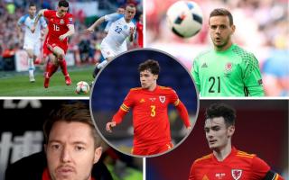 North Wales' five representatives in the Euro 2020 squad. All pics from PA.